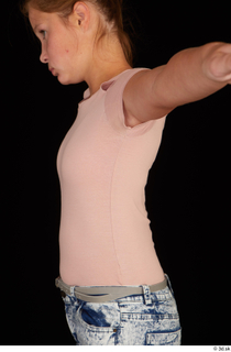 Isla casual dressed pink t shirt upper body 0003.jpg